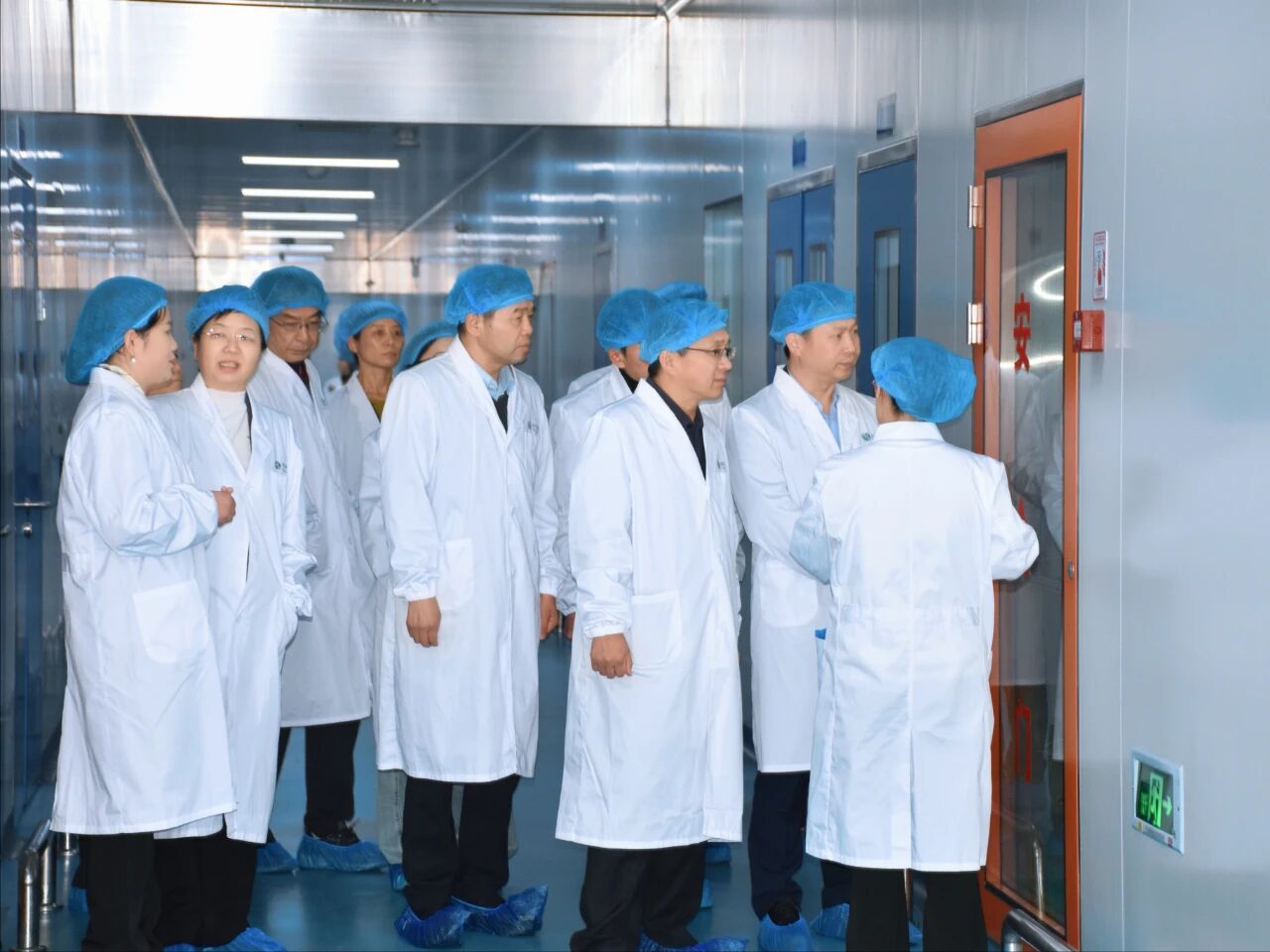 国家及省药监局领导调研润弘制药指导高质量发展